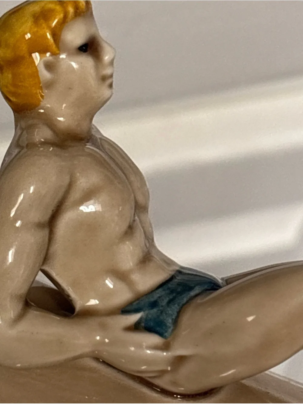 Enesco Bodybuilder Coffe Mug 1978